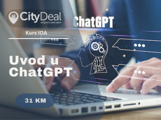 Kursc Uvod u ChatGPT platite po akcijskoj cijeni od 31 KM!