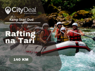 Provedite dan u prirodi i osjetite adrenalin u krvi uz nezaboravan rafting na prekrasnoj rijeci Tari !